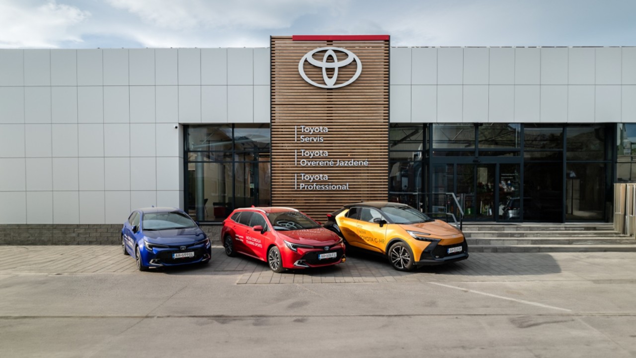 Značka Toyota otvorila v Ružomberku nové predajné a servisné miesto